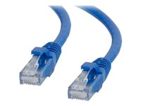 C2G - Patch-kabel - RJ-45 (hane) till RJ-45 (hane) - 2 m - UTP - CAT 5e - startad, hakfri - blå 82420