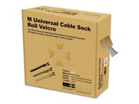 Multibrackets M Universal Cable Sock Touch Fastener - Kabelorganiserare - silver 7350022732841