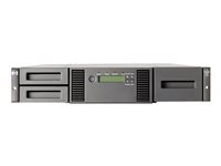 HPE MSL2024 Ultrium 3000 - Bandbibliotek - 36 TB / 72 TB - platser: 24 - LTO Ultrium ( 1.5 GB / 3 TB ) x 1 - Ultrium 5 - högsta antal enheter: 1 - SAS-2 - kan monteras i rack - 2U - streckkodsläsare, kryptering BL537B