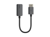 Belkin - Videokort - DisplayPort hane till HDMI hona - 22.05 cm - svart - aktiv AVC011BTSGY-BL