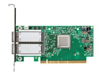 NVIDIA ConnectX-5 Ex VPI - Nätverksadapter - PCIe 4.0 x16 låg profil - 100Gb Ethernet / Infiniband EDR QSFP28 x 2 900-9X5AD-0056-STB