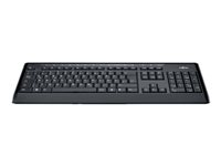 Fujitsu KB900 - Tangentbord - USB - nordisk - svart - för Celsius J580, M770, W580; ESPRIMO D538/E94, D958, K558/24, P558/E94, P758/E94, P958, Q958 S26381-K560-L454