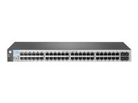 HPE 1810-48G Switch - Switch - Administrerad - 48 x 10/100/1000 + 4 x SFP - skrivbordsmodell J9660A#ABB