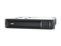APC Smart-UPS 1000 LCD - UPS (kan monteras i rack) - AC 230 V - 700 Watt - 1000 VA - RS-232, USB - utgångskontakter: 6 - 2U - för P/N: AR4018SPX432, AR4024SP, AR4024SPX429, AR4024SPX431, AR4024SPX432, NBWL0356A SMT1000RMI2U