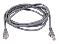 Belkin High Performance - Patch-kabel - RJ-45 (hane) till RJ-45 (hane) - 15 m - UTP - CAT 6 - formpressad, hakfri - grå - för Omniview SMB 1x16, SMB 1x8; OmniView SMB CAT5 KVM Switch A3L980B15M-S