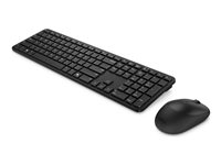Dell Pro 5 KM526 - Sats med tangentbord och mus - trådlös - 2.4 GHz - QWERTY - hela norden - svart KM526-BLK-PNN