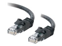 C2G Cat6 Booted Unshielded (UTP) Network Patch Cable - Patch-kabel - RJ-45 (hane) till RJ-45 (hane) - 30 m - UTP - CAT 6 - formpressad, hakfri, tvinnad - svart 83415