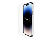 Belkin ScreenForce - Skärmskydd för mobiltelefon - glas - för Apple iPhone 13, 13 Pro SFA066EC