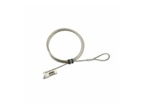 Kensington NanoSaver 2.0 EQ - Lås för säkerhetskabel - combination, resettable - silver - 1.8 m K65090WW