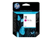 HP 11 - 28 ml - magenta - original - bläckpatron - för Business Inkjet 1000, 1100, 1200, 2300, 2800; DesignJet 110, 70; Officejet Pro K850 C4837A