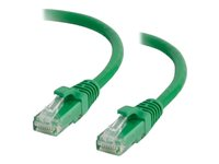 C2G - Patch-kabel - RJ-45 (hane) till RJ-45 (hane) - 3 m - UTP - CAT 6a - startad, hakfri - grön 82511