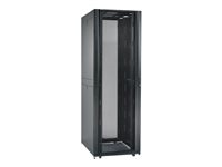 APC NetShelter SX Enclosure with Sides - Rack - svart - 48U - 19" - för P/N: SUA1000RM2U, SUA1000RM2U-TU, SUA1000RMI2U, SUA2200RMXLI3U, SUA5000RMI5U AR3157