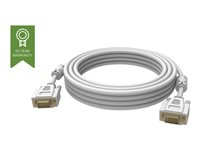 Vision Techconnect - VGA-kabel - HD-15 (VGA) (hane) till HD-15 (VGA) (hane) - 15 m - vit TC 15MVGAP