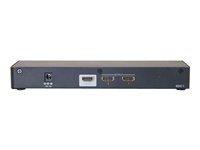 C2G 2-Port HDMI Splitter - Video/audiosplitter - 2 x HDMI - skrivbordsmodell 89036