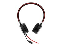 Jabra Evolve 40 UC stereo - Headset - på örat - kabelansluten - 3,5 mm kontakt 6399-829-209