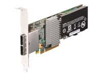 Lenovo ServeRAID M5025 - Kontrollerkort (RAID) - SATA 3Gb/s / SAS 6Gb/s - låg profil - RAID RAID 0, 1, 5, 10, 50 - PCIe 2.0 x8 - för System x3200 M3; x3250 M3; x3400 M3; x3500 M3; x3620 M3; x3690 X5 46M0830