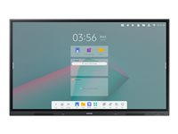 Samsung Interactive Display WA86C - 86" Diagonal klass WAC Series LED-bakgrundsbelyst LCD-skärm - utbildning/företag - med pekskärm (multitouch) - Android - 4K UHD (2160p) 3840 x 2160 LH86WACWLGCXEN