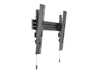 Multibrackets M VESA Wallmount Super Slim Tilt 400 MAX - Konsol - för platt panel - plast, stål - skiffersvart - skärmstorlek: 32"-55" - väggmonterbar 7350073735532
