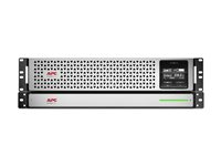 APC Smart-UPS On-Line Li-Ion 1000VA - UPS (rackmonterbar/extern) - AC 230 V - 900 Watt - 1000 VA - RS-232, USB - utgångskontakter: 8 - svart SRTL1000RMXLI