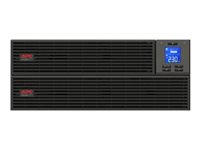 APC Easy UPS SRV SRV10KRILRK - UPS (kan monteras i rack) - AC 220-240 V - 10000 Watt - 10000 VA - 1-fas - RS-232, USB - utgångskontakter: 1 - 2U - med Rail Kit, External Battery Pack SRV10KRILRK