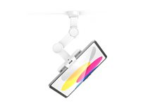 Compulocks Universal Tablet Cling Swing Wall Mount - Monteringssats (väggfäste, svängbar arm) - för surfplatta - vit 827WUCLGVWMW