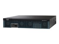 Cisco 2951 Voice Bundle - Router - röst/faxmodul 1GbE - WAN-portar: 3 - rackmonterbar C2951-CME-SRST/K9