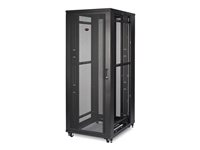 APC NetShelter SV - Rack skåp - svart - 42U - 19" - för P/N: SMTL750RM2UC, SMX1000CUS, SMX1500RM2UCNCUS, SMX3000HVTUS, SMX750C, SRT1000RMXLA-NC AR2480
