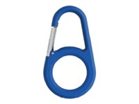 Belkin Secure Holder with Carabiner - Fodral för airtag - blå - för Apple AirTag MSC008BTBL