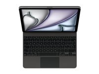 Apple Magic Keyboard - Tangentbord och foliefodral - med pekdyna - Apple Smart connector - QWERTY - italiensk - svart - för 13-inch iPad Air (M2, M3) MGYY4T/A