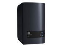 WD My Cloud EX2 WDBVKW0040JCH - NAS-server - 2 fack - 4 TB - SATA 6Gb/s - HDD 2 TB x 2 - RAID RAID 0, 1, JBOD - RAM 512 MB - Gigabit Ethernet - iSCSI support WDBVKW0040JCH-EESN