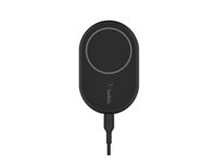 Belkin BoostCharge - Trådlös laddningshållare för bil - 10 Watt - svart - för Apple iPhone 12, 12 mini, 12 Pro, 12 Pro Max WIC004BTBK-NC