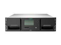 HPE StoreEver MSL3040 Scalable Library Base Module - Bandbibliotek - 720 TB / 1.8 PB - platser: 40 - inga bandenheter - kan monteras i rack - 3U - 3 LTO-enheter med halvhöjd (HH) per modul Q6Q62C