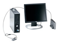 Kensington Desktop and Peripherals Locking Kit - Säkerhetssats för system K64615EU