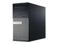 NDC/Optiplex 9020 MT/i5-4570 (3.20GHz, 6MB)/4GB (2x2GB) 1600MHz/500GB SATA 7.2k 3.5'/Intel HD 4000/DVD RW/Mouse/ MUI Win7Pro64/Win8 OS Media/Office Trial/vPro/3YR NBD/Black/KB 9020-6266+KB