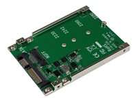 StarTech.com M.2 SATA SSD till 2,5-tums SATA-adapter - M.2 NGFF till SATA-konverterare - 7 mm - Fäste för öppen ram - M2-hårddiskadapter - Kontrollerkort - 1 Kanal - SATA 6Gb/s - SATA 6Gb/s - för P/N: BRACKET125PT, BRACKET125PTP, SATERASER4, SDOCK1EU3P2, SDOCK4U313, USB31C2SAT3 SAT32M225