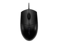 Kensington Pro Fit Washable Wired Mouse - Mus - höger- och vänsterhänta - optisk - 3 knappar - kabelansluten - USB K70315WW