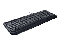 Microsoft Wired Keyboard 400 for Business - Tangentbord - USB - engelska - svart 7YH-00003