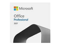 Microsoft Office Professional 2021 - Licens - 1 PC - Ladda ner - ESD - Click-to-Run, Nationell återförsäljning - Win - Alla språk - Eurozon 269-17186