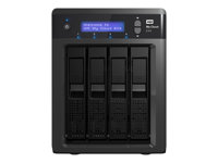 WD My Cloud EX4 WDBWWD0120KBK - NAS-server - 4 fack - 12 TB - SATA 6Gb/s - HDD 3 TB x 4 - RAID RAID 0, 1, 5, 10, JBOD - RAM 512 MB - Gigabit Ethernet - iSCSI support WDBWWD0120KBK-EESN