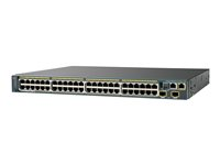 Cisco Catalyst 2960S-48LPD-L - Switch - Administrerad - 48 x 10/100/1000 (PoE) + 2 x 10 Gigabit SFP+ - rackmonterbar - PoE WS-C2960S-48LPD-L