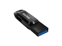 SanDisk Ultra Dual Drive Go - USB flash-enhet - 64 GB - USB 3.1 Gen 1 / USB-C SDDDC3-064G-G46