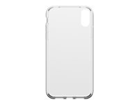 OtterBox Clearly Protected Skin - Baksidesskydd för mobiltelefon - termoplastisk polyuretan (TPU) - klar - för Apple iPhone Xr 77-59970