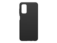 OtterBox React Series - Baksidesskydd för mobiltelefon - syntetiskt gummi, polykarbonat - svart - för Samsung Galaxy A04s 77-90855