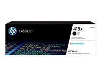 HP 415X - Lång livslängd - svart - original - LaserJet - tonerkassett (W2030X) - för Color LaserJet Enterprise MFP M480; Color LaserJet Managed E45028; LaserJet Managed E45028 W2030X