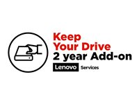 Lenovo Keep Your Drive Add On - Utökat serviceavtal (för stationära datorer) - 2 år - för ThinkCentre M70t Gen 4; M80t Gen 3; ThinkCentre Neo 50t Gen 3; ThinkCentre neo 50t Gen 4 5PS0K26191