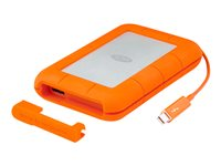 LaCie Rugged Thunderbolt - Hårddisk - 1 TB - extern (portabel) - USB 3.0 / Thunderbolt - 5400 rpm - buffert: 64 MB 9000488