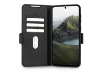 dbramante1928 Oslo Pro - Vikbart fodral för mobiltelefon - polyuretan (PU), plast - svart - för Samsung Galaxy A57 OP57BL006956