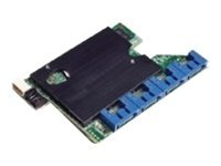 Intel Integrated RAID Module RMS2AF080 - Kontrollerkort (RAID) - 8 Kanal - SATA 3Gb/s / SAS 6Gb/s - RAID RAID 0, 1, 5, 10, 50 - PCIe 2.0 x4 - för Server Board S5520; Server System SC5650, SR1630, SR1695; Workstation System SC5650 AXXRMS2AF080