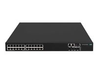 HPE FlexNetwork 5140 HI - Switch - 1 plats - L3 - Administrerad - 24 x 10/100/1000 + 4 x 10 Gigabit SFP+ - luftflöde från sida till baksida - rackmonterbar - PoE+ R9L63A