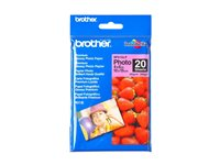 Brother BP61GLP Premium Glossy Photo Paper - Blank - 9 mil - 102 x 152 mm - 190 g/m² - 20 ark fotopapper - för Brother DCP-J140, MFC-265, J270, J280, J410, J425, J430, J435, J5910, J625, J630, J835 BP61GLP